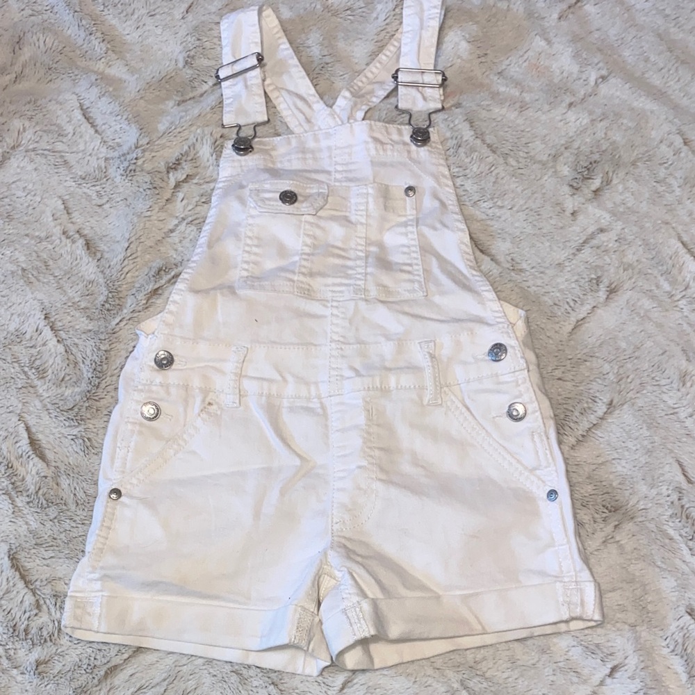 Jordache Classic White Overalls